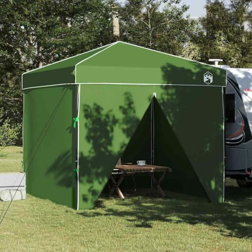 Qnhdfrt Pavillonzelt Grün 250 x 250 cm Oxford Stoff Aufklappbar mit Modernem Design Robuste Konstruktion für Garten Partyzelt und Outdoor Events Qnhdfrt Pavillonzelt Grün 250 x 250 cm Oxford Stoff Aufklappbar mit Modernem Design Robuste Konstruktion für Garten Partyzelt und Outdoor Events von Qnhdfrt