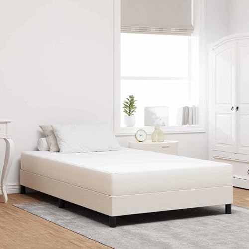Qnhdfrt Pocketfederkernmatratze 120 x 200 cm Creme Polyester Holzrahmen Modernes Design mit Taschenfedern für Schlafzimmer Gästezimmer und Stadtwohnungen Qnhdfrt Pocketfederkernmatratze 120 x 200 cm Creme Polyester Holzrahmen Modernes Design mit Taschenfedern für Schlafzimmer Gästezimmer und Stadtwohnungen von Qnhdfrt