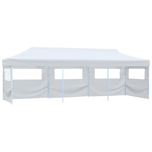 Qnhdfrt Pop Up Partyzelt Weiß 3x9 m Faltbar mit 5 Seitenwänden UV und Wasserbeständig für Garten Camping Grillen Festivals Qnhdfrt Pop Up Partyzelt Weiß 3x9 m Faltbar mit 5 Seitenwänden UV und Wasserbeständig für Garten Camping Grillen Festivals von Qnhdfrt