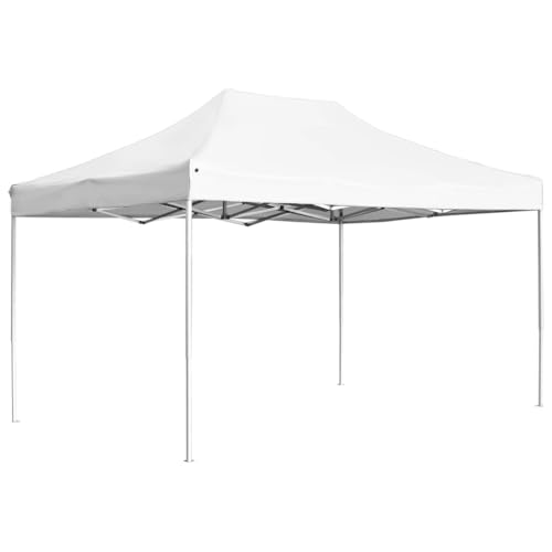 Qnhdfrt Profi Partyzelt Faltbar 4,5x3 m Weiß mit Aluminium Rahmen und PVC-beschichtetem Oxford-Dach für Garten Grillabende und Outdoor Events Qnhdfrt Profi Partyzelt Faltbar 4,5x3 m Weiß mit Aluminium Rahmen und PVC-beschichtetem Oxford-Dach für Garten Grillabende und Outdoor Events von Qnhdfrt