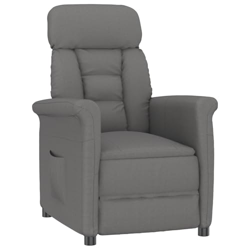 Qnhdfrt Relaxsessel Dunkelgrau Modern mit Verstellbarer Rückenlehne Fleckresistente Mikrofaser für Wohnzimmer Schlafzimmer Büro Grau Rechteckig bis 120 kg Qnhdfrt Relaxsessel Dunkelgrau Modern mit Verstellbarer Rückenlehne Fleckresistente Mikrofaser für Wohnzimmer Schlafzimmer Büro Grau Rechteckig bis 120 kg von Qnhdfrt