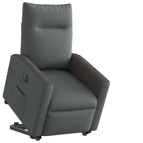 Qnhdfrt Relaxsessel mit Aufstehhilfe Elektrisch Dunkelgrau 69x100 cm Stoff Liegefunktion 135° Bequemer Fernsehsessel mit Seitentasche für Living Room Schlafzimmer Qnhdfrt Relaxsessel mit Aufstehhilfe Elektrisch Dunkelgrau 69x100 cm Stoff Liegefunktion 135° Bequemer Fernsehsessel mit Seitentasche für Living Room Schlafzimmer von Qnhdfrt