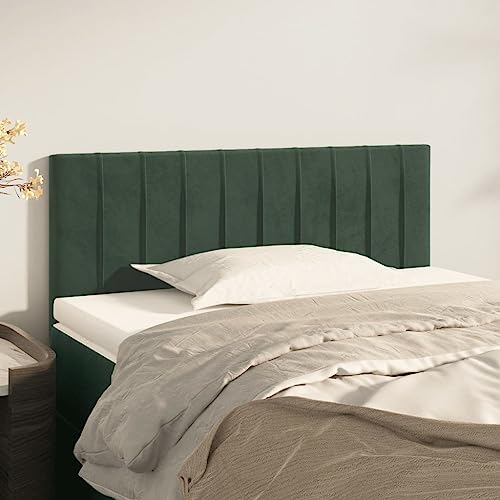 Qnhdfrt Samt Kopfteil Dunkelgrün 90x5x78/88 cm Höhenverstellbar Massive Beine Samtbezug Moderner Look Bequeme Rückenlehne für Schlafzimmer Qnhdfrt Samt Kopfteil Dunkelgrün 90x5x78/88 cm Höhenverstellbar Massive Beine Samtbezug Moderner Look Bequeme Rückenlehne für Schlafzimmer von Qnhdfrt