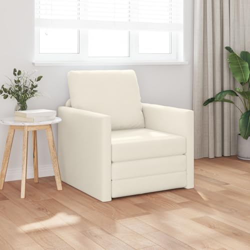 Qnhdfrt Schlafsessel 2-in-1 Creme Quadrat Sessel Samt Polyester für Wohnzimmer und Leseecke Modernes Design Kompakt 204x61x60 cm Bequem Platzsparend Qnhdfrt Schlafsessel 2-in-1 Creme Quadrat Sessel Samt Polyester für Wohnzimmer und Leseecke Modernes Design Kompakt 204x61x60 cm Bequem Platzsparend von Qnhdfrt