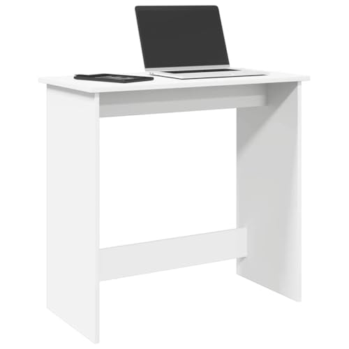 Qnhdfrt Schreibtisch Computertisch Weiß 80x40x75 cm Holzwerkstoff Robuste Tischplatte Modernes Design für Homeoffice und Jugendzimmer Qnhdfrt Schreibtisch Computertisch Weiß 80x40x75 cm Holzwerkstoff Robuste Tischplatte Modernes Design für Homeoffice und Jugendzimmer von Qnhdfrt