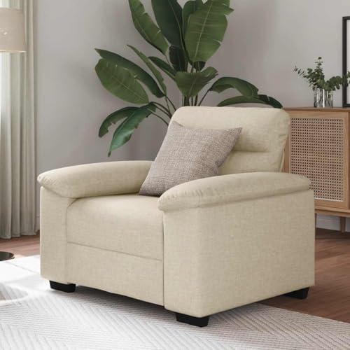 Qnhdfrt Sessel 60 cm Leinen Moderner Loungesessel mit Bequemer Polsterung und Robustem Holz-Metall-Gestell für Entspannung Lesen Fernsehen in Wohnzimmer Büro Gästezimmer Qnhdfrt Sessel 60 cm Leinen Moderner Loungesessel mit Bequemer Polsterung und Robustem Holz-Metall-Gestell für Entspannung Lesen Fernsehen in Wohnzimmer Büro Gästezimmer von Qnhdfrt