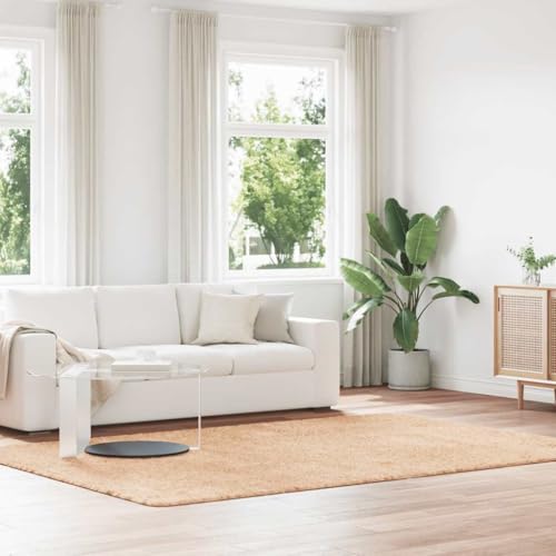 Qnhdfrt Shaggy Teppich Hochflor NAVARRA Beige 200x290 cm - Robuster & pflegeleichter Wohnzimmerteppich aus Polyester mit Rutschfester Unterseite für Wohnzimmer, Schlafzimmer und Balkon Qnhdfrt Shaggy Teppich Hochflor NAVARRA Beige 200x290 cm - Robuster & pflegeleichter Wohnzimmerteppich aus Polyester mit Rutschfester Unterseite für Wohnzimmer, Schlafzimmer und Balkon von Qnhdfrt