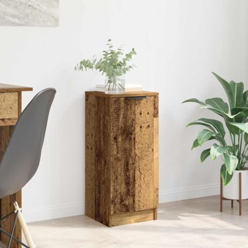 Qnhdfrt Sideboard 30x30x70 cm Altholz Holzwerkstoff Modernes Design mit Scharniertür und Stangengriffen Praktische Aufbewahrung für Wohnzimmer Flur Küche Qnhdfrt Sideboard 30x30x70 cm Altholz Holzwerkstoff Modernes Design mit Scharniertür und Stangengriffen Praktische Aufbewahrung für Wohnzimmer Flur Küche von Qnhdfrt