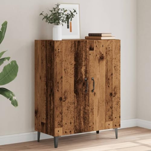 Qnhdfrt Sideboard Altholz-Optik Holzwerkstoff 70x34x90 cm Beistellschrank mit 2 Türen für Wohnzimmer Flur Küche Qnhdfrt Sideboard Altholz-Optik Holzwerkstoff 70x34x90 cm Beistellschrank mit 2 Türen für Wohnzimmer Flur Küche von Qnhdfrt