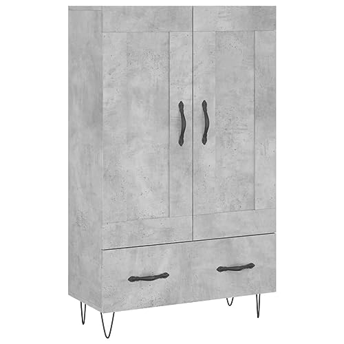 Qnhdfrt Sideboard Betongrau Highboard 115cm Holzwerkstoff Schrank mit Stauraum für Wohnzimmer Küche Flur Qnhdfrt Sideboard Betongrau Highboard 115cm Holzwerkstoff Schrank mit Stauraum für Wohnzimmer Küche Flur von Qnhdfrt