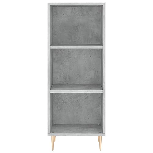 Qnhdfrt Sideboard Betongrau Schrank 34,5x32,5x90 cm Holzwerkstoff Möbel für Wohnzimmer Küche Flur mit Zeitlosem Design Robustheit Qnhdfrt Sideboard Betongrau Schrank 34,5x32,5x90 cm Holzwerkstoff Möbel für Wohnzimmer Küche Flur mit Zeitlosem Design Robustheit von Qnhdfrt