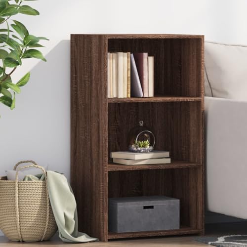 Qnhdfrt Sideboard Braun Eichen-Optik aus Holzwerkstoff 50x41x93 cm mit großem Stauraum und zeitlosem Design für Wohnzimmer Küche Flur Qnhdfrt Sideboard Braun Eichen-Optik aus Holzwerkstoff 50x41x93 cm mit großem Stauraum und zeitlosem Design für Wohnzimmer Küche Flur von Qnhdfrt