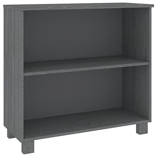 Qnhdfrt Sideboard Dunkelgrau Massivholz Kiefer Schrank 85x35x80 cm mit 2 Ablagen Rustikales Design für Wohnzimmer Küche Flur Qnhdfrt Sideboard Dunkelgrau Massivholz Kiefer Schrank 85x35x80 cm mit 2 Ablagen Rustikales Design für Wohnzimmer Küche Flur von Qnhdfrt