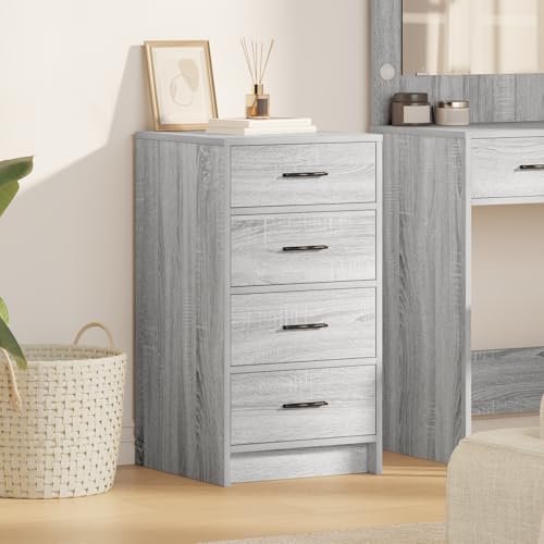 Qnhdfrt Sideboard Grau Sonoma 40x41x75 cm Holzwerkstoff Schubladenschrank Modernes Design für Esszimmer Küche Wohnzimmer Qnhdfrt Sideboard Grau Sonoma 40x41x75 cm Holzwerkstoff Schubladenschrank Modernes Design für Esszimmer Küche Wohnzimmer von Qnhdfrt