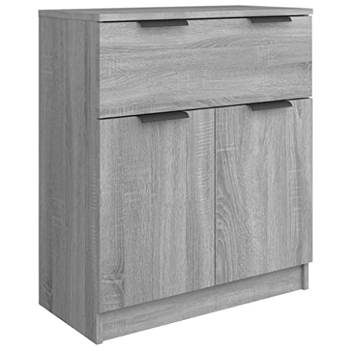 Qnhdfrt Sideboard Grau Sonoma 60x30x70 cm Holzwerkstoff Modernes Design mit Stauraum für Wohnzimmer Küche Flur Qnhdfrt Sideboard Grau Sonoma 60x30x70 cm Holzwerkstoff Modernes Design mit Stauraum für Wohnzimmer Küche Flur von Qnhdfrt