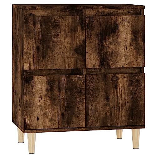 Qnhdfrt Sideboard Räuchereiche 60x35x70 cm Holzwerkstoff Landhausstil Sideboard für Küche Wohnzimmer Flur mit Stauraum Qnhdfrt Sideboard Räuchereiche 60x35x70 cm Holzwerkstoff Landhausstil Sideboard für Küche Wohnzimmer Flur mit Stauraum von Qnhdfrt