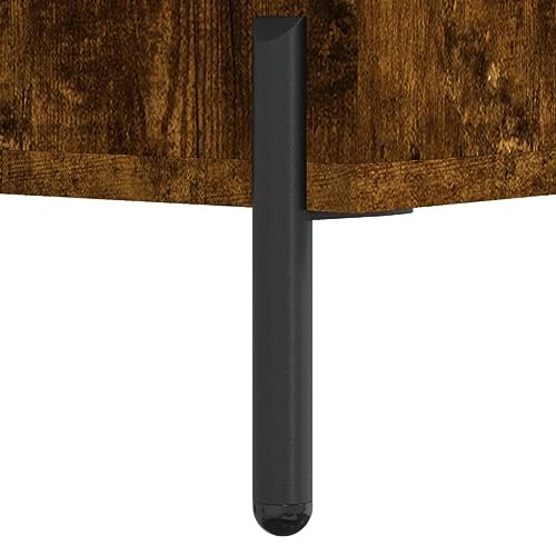 Qnhdfrt Sideboard Schmal Räuchereiche 34,5 cm Holzwerkstoff Klassisches Design mit Stauraum für Wohnzimmer Küche Flur Qnhdfrt Sideboard Schmal Räuchereiche 34,5 cm Holzwerkstoff Klassisches Design mit Stauraum für Wohnzimmer Küche Flur von Qnhdfrt