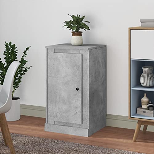 Qnhdfrt Sideboard Schrank Betongrau 37,5x35,5x67,5 cm aus Holzwerkstoff mit Stauraum - Zeitloses Design als Kommode Lowboard Anrichte für Wohnzimmer Flur Küche Schlafzimmer Qnhdfrt Sideboard Schrank Betongrau 37,5x35,5x67,5 cm aus Holzwerkstoff mit Stauraum - Zeitloses Design als Kommode Lowboard Anrichte für Wohnzimmer Flur Küche Schlafzimmer von Qnhdfrt