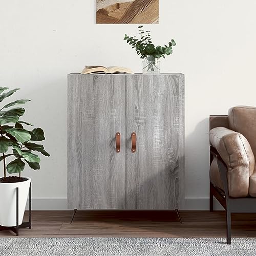 Qnhdfrt Sideboard Schrank Grau Sonoma 69,5x34x90 cm Holzwerkstoff Mit Metallfüßen Für Wohnzimmer Küche Flur Qnhdfrt Sideboard Schrank Grau Sonoma 69,5x34x90 cm Holzwerkstoff Mit Metallfüßen Für Wohnzimmer Küche Flur von Qnhdfrt