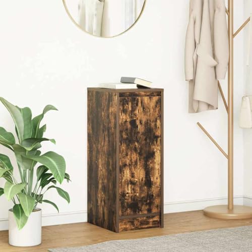 Qnhdfrt Sideboard Schrank Räuchereiche 29,5x34x76 cm Holzwerkstoff Mit Tür Und Regal Stauraum Für Küche Flur Wohnzimmer Qnhdfrt Sideboard Schrank Räuchereiche 29,5x34x76 cm Holzwerkstoff Mit Tür Und Regal Stauraum Für Küche Flur Wohnzimmer von Qnhdfrt