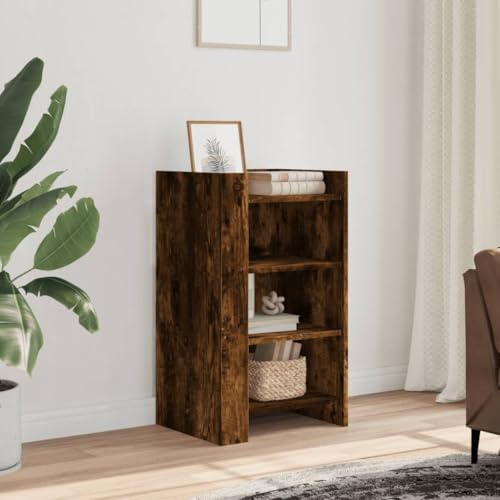 Qnhdfrt Sideboard Schrank Räuchereiche 45x35x75 cm Holzwerkstoff für Wohnzimmer Flur Küche mit Stauraum Qnhdfrt Sideboard Schrank Räuchereiche 45x35x75 cm Holzwerkstoff für Wohnzimmer Flur Küche mit Stauraum von Qnhdfrt