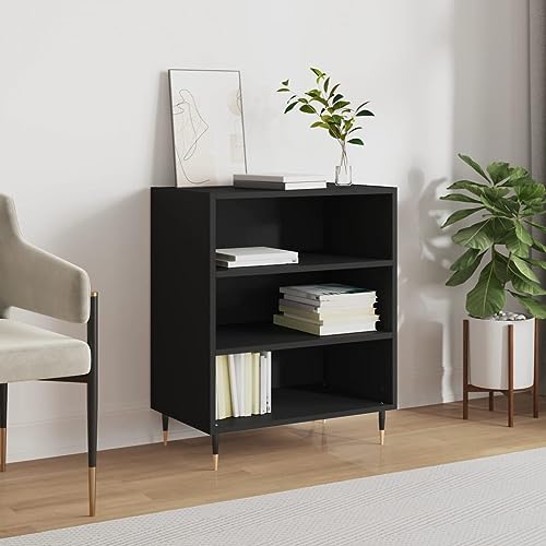 Qnhdfrt Sideboard Schwarz 57x35x70 cm Holzwerkstoff Beistellschrank Mit Eisenbeinen Für Wohnzimmer Küche Flur Qnhdfrt Sideboard Schwarz 57x35x70 cm Holzwerkstoff Beistellschrank Mit Eisenbeinen Für Wohnzimmer Küche Flur von Qnhdfrt