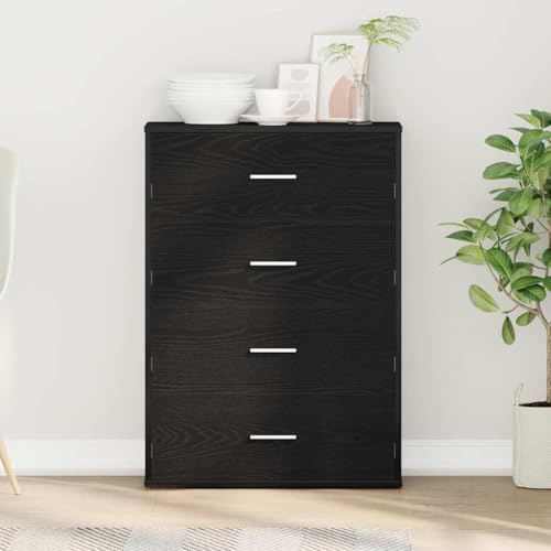 Qnhdfrt Sideboard Schwarze Eiche 60 x 31 x 84 cm Rustikales Buffet-Tisch Sideboard Wohnzimmer Küche Esszimmer Stylisches Design mit Stauraum Qnhdfrt Sideboard Schwarze Eiche 60 x 31 x 84 cm Rustikales Buffet-Tisch Sideboard Wohnzimmer Küche Esszimmer Stylisches Design mit Stauraum von Qnhdfrt