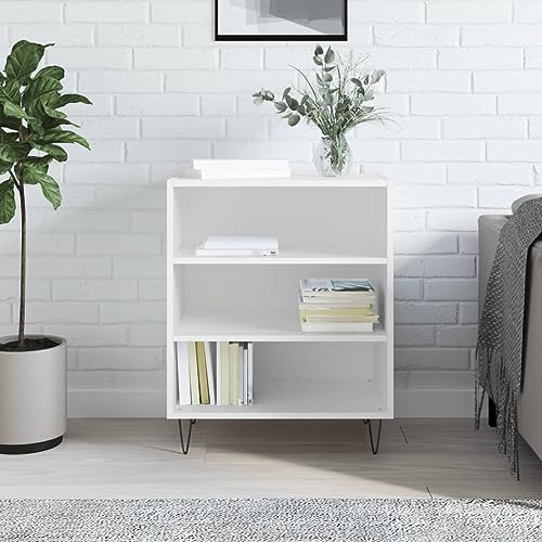 Qnhdfrt Sideboard Weiß 57x35x70 cm Holzwerkstoff mit Eisenbeinen Beistellschrank für Wohnzimmer Flur Küche Qnhdfrt Sideboard Weiß 57x35x70 cm Holzwerkstoff mit Eisenbeinen Beistellschrank für Wohnzimmer Flur Küche von Qnhdfrt