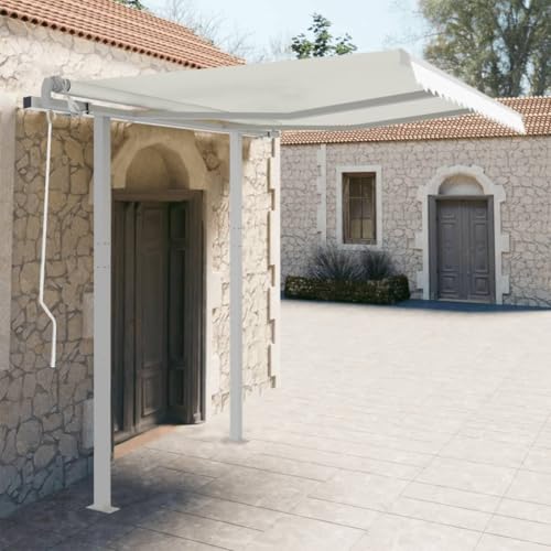 Qnhdfrt Standfuß Set für Markisen Weiß 300x245 cm Eisen Stützen für Balkon Terrasse Garten Qnhdfrt Standfuß Set für Markisen Weiß 300x245 cm Eisen Stützen für Balkon Terrasse Garten von Qnhdfrt