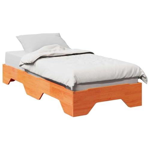 Qnhdfrt Stapelbares Massivholzbett aus Kiefer 90x190 cm mit Lattenrost Platzsparend als Einzelbett oder Doppelbett Nutzbar für Gästezimmer und Kinderzimmer Qnhdfrt Stapelbares Massivholzbett aus Kiefer 90x190 cm mit Lattenrost Platzsparend als Einzelbett oder Doppelbett Nutzbar für Gästezimmer und Kinderzimmer von Qnhdfrt