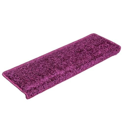Qnhdfrt Stufenmatten 30 Stück 65x21x4 cm Violett Treppenstufen Teppich selbstklebend aus 100% Polypropylen Antirutschmatte für Indoor Treppen Qnhdfrt Stufenmatten 30 Stück 65x21x4 cm Violett Treppenstufen Teppich selbstklebend aus 100% Polypropylen Antirutschmatte für Indoor Treppen von Qnhdfrt