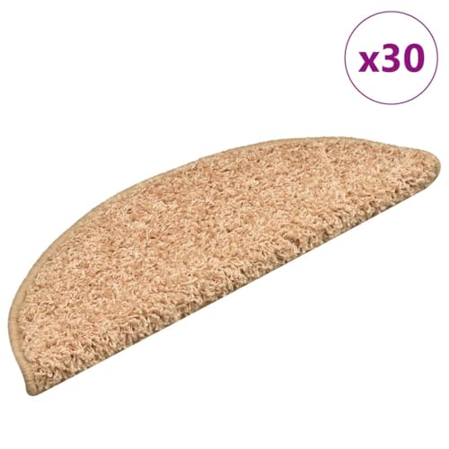 Qnhdfrt Stufenmatten Golden 30 Stück Treppenteppich selbstklebend 56 x 17 x 3 cm Antirutschmatte aus 100% PP mit 20 mm Florhöhe für sichere und Moderne Treppen Qnhdfrt Stufenmatten Golden 30 Stück Treppenteppich selbstklebend 56 x 17 x 3 cm Antirutschmatte aus 100% PP mit 20 mm Florhöhe für sichere und Moderne Treppen von Qnhdfrt