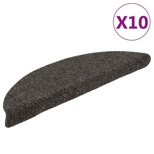 Qnhdfrt Stufenmatten Selbstklebend 10 Stück Anthrazit Halbrund 56x17x3 cm Treppenstufen Teppich mit Rutschfestem Design für Innenbereich Modernes Design Robustes Polypropylen Qnhdfrt Stufenmatten Selbstklebend 10 Stück Anthrazit Halbrund 56x17x3 cm Treppenstufen Teppich mit Rutschfestem Design für Innenbereich Modernes Design Robustes Polypropylen von Qnhdfrt