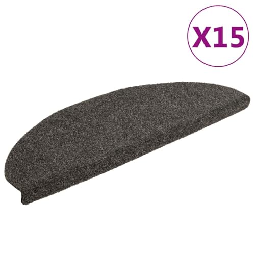 Qnhdfrt Stufenmatten Selbstklebend 15 Stück Anthrazit 65x21x4 cm Halbrund Treppenstufen Teppich mit Rutschfestem Design Robust & Langlebig für Innenbereich Qnhdfrt Stufenmatten Selbstklebend 15 Stück Anthrazit 65x21x4 cm Halbrund Treppenstufen Teppich mit Rutschfestem Design Robust & Langlebig für Innenbereich von Qnhdfrt