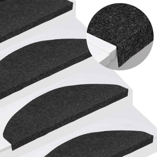 Qnhdfrt Stufenmatten Selbstklebend 20 Stück Schwarz 65x22 5x3 5 cm Nadelfilz Treppenteppich Antirutsch mit Schalldämmung für Innenbereich Modernes Design Qnhdfrt Stufenmatten Selbstklebend 20 Stück Schwarz 65x22 5x3 5 cm Nadelfilz Treppenteppich Antirutsch mit Schalldämmung für Innenbereich Modernes Design von Qnhdfrt