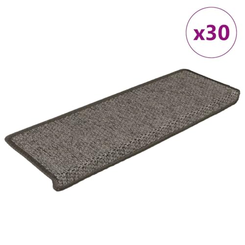 Qnhdfrt Stufenmatten Selbstklebend 30 Stück Sisal-Optik Treppenteppich Grau Beige 65x21x4cm Antirutschmatte für Treppenstufen mit Klebeband Schalldämpfend & Waschbar Qnhdfrt Stufenmatten Selbstklebend 30 Stück Sisal-Optik Treppenteppich Grau Beige 65x21x4cm Antirutschmatte für Treppenstufen mit Klebeband Schalldämpfend & Waschbar von Qnhdfrt