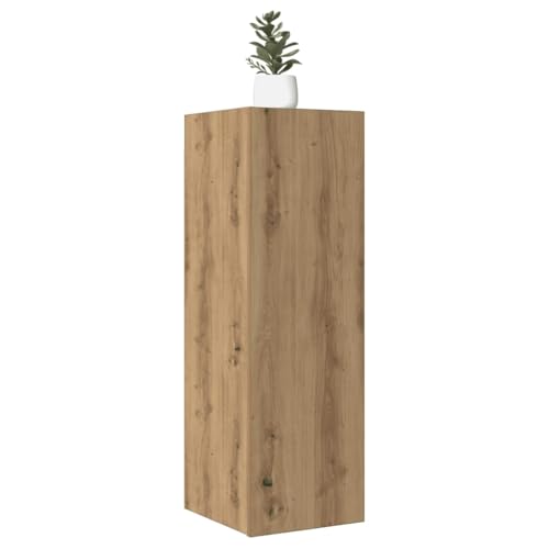 Qnhdfrt TV Hängeschränke Set 2-TLG Artisan-Eiche Holzwerkstoff Schlankes Design 30,5x30x90 cm Stauraum Lösung für Wohnzimmer Qnhdfrt TV Hängeschränke Set 2-TLG Artisan-Eiche Holzwerkstoff Schlankes Design 30,5x30x90 cm Stauraum Lösung für Wohnzimmer von Qnhdfrt