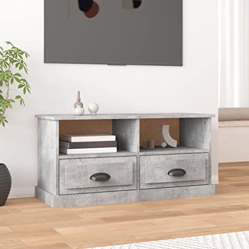 Qnhdfrt TV Lowboard Betongrau Holzwerkstoff 93x35,5x45 cm mit Stauraum Modernes Design für Wohnzimmer Qnhdfrt TV Lowboard Betongrau Holzwerkstoff 93x35,5x45 cm mit Stauraum Modernes Design für Wohnzimmer von Qnhdfrt