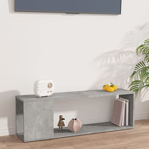 Qnhdfrt TV Schrank Betongrau Holzwerkstoff 100x24x32 cm Schlankes Design Mit 2 Ablagen Für Wohnzimmer Aufbewahrung Qnhdfrt TV Schrank Betongrau Holzwerkstoff 100x24x32 cm Schlankes Design Mit 2 Ablagen Für Wohnzimmer Aufbewahrung von Qnhdfrt