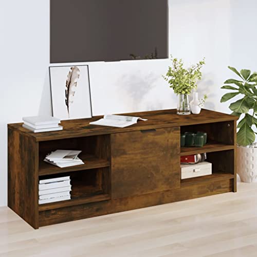 Qnhdfrt TV-Schrank Lowboard Räuchereiche Holzwerkstoff 102x35,5x36,5 cm mit Stauraum Klassisches Design für Wohnzimmer Fernseher und Unterhaltungselektronik Qnhdfrt TV-Schrank Lowboard Räuchereiche Holzwerkstoff 102x35,5x36,5 cm mit Stauraum Klassisches Design für Wohnzimmer Fernseher und Unterhaltungselektronik von Qnhdfrt