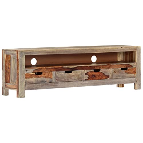 Qnhdfrt TV-Schrank Massivholz Akazie 130x30x40 cm mit 4 Schubladen Modernes Design für Wohnzimmer Qnhdfrt TV-Schrank Massivholz Akazie 130x30x40 cm mit 4 Schubladen Modernes Design für Wohnzimmer von Qnhdfrt