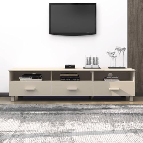 Qnhdfrt TV-Schrank Massivholz Kiefer Honigbraun 158x40x40 cm mit 3 Schubladen und 3 Fächern Fernsehschrank Lowboard Wohnzimmermöbel Qnhdfrt TV-Schrank Massivholz Kiefer Honigbraun 158x40x40 cm mit 3 Schubladen und 3 Fächern Fernsehschrank Lowboard Wohnzimmermöbel von Qnhdfrt