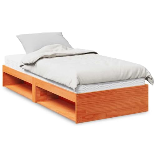 Qnhdfrt Tagesbett mit Matratze 90x190 cm Massivholz Kiefer Daybed mit Stauraum und Lattenrost Gemütliches Gästebett oder Sofa für Schlafzimmer und Wohnbereich Qnhdfrt Tagesbett mit Matratze 90x190 cm Massivholz Kiefer Daybed mit Stauraum und Lattenrost Gemütliches Gästebett oder Sofa für Schlafzimmer und Wohnbereich von Qnhdfrt