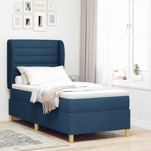 Qnhdfrt Taschenfederkern Matratzen Set Blau 100x200 cm mit Topper für optimalen Schlafkomfort Modernes Design und Atmungsaktives Material Qnhdfrt Taschenfederkern Matratzen Set Blau 100x200 cm mit Topper für optimalen Schlafkomfort Modernes Design und Atmungsaktives Material von Qnhdfrt