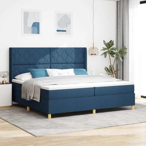 Qnhdfrt Taschenfederkernmatratze 100x200 cm Blau Weiß Diamantblockdesign Mittelfeste Unterstützung Atmungsaktive Schaumpolsterung für Einzelbett Schlafzimmer Qnhdfrt Taschenfederkernmatratze 100x200 cm Blau Weiß Diamantblockdesign Mittelfeste Unterstützung Atmungsaktive Schaumpolsterung für Einzelbett Schlafzimmer von Qnhdfrt