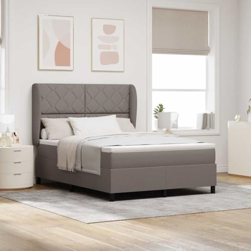 Qnhdfrt Taschenfederkernmatratze 140x200 cm Mittelhart mit Topper Taupe Rechteckig Polyester Bezug Atmungsaktiv für Schlafzimmer für Rückenschläfer und Bauchschläfer Qnhdfrt Taschenfederkernmatratze 140x200 cm Mittelhart mit Topper Taupe Rechteckig Polyester Bezug Atmungsaktiv für Schlafzimmer für Rückenschläfer und Bauchschläfer von Qnhdfrt