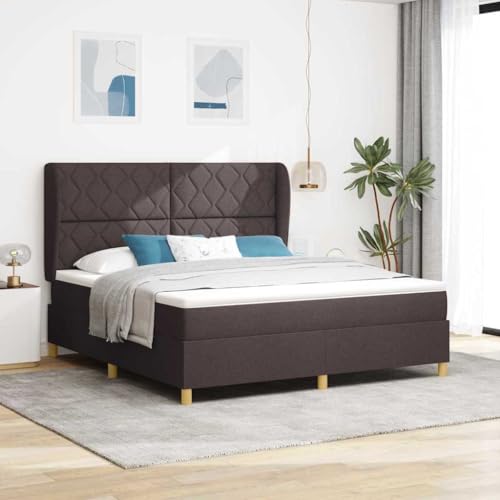 Qnhdfrt Taschenfederkernmatratze 180x200 cm mit Topper Braun Premium Komfort für erholsamen Schlaf Hochwertige Taschenfedern und Schaumstoff Doppelbett für Schlafzimmer Qnhdfrt Taschenfederkernmatratze 180x200 cm mit Topper Braun Premium Komfort für erholsamen Schlaf Hochwertige Taschenfedern und Schaumstoff Doppelbett für Schlafzimmer von Qnhdfrt
