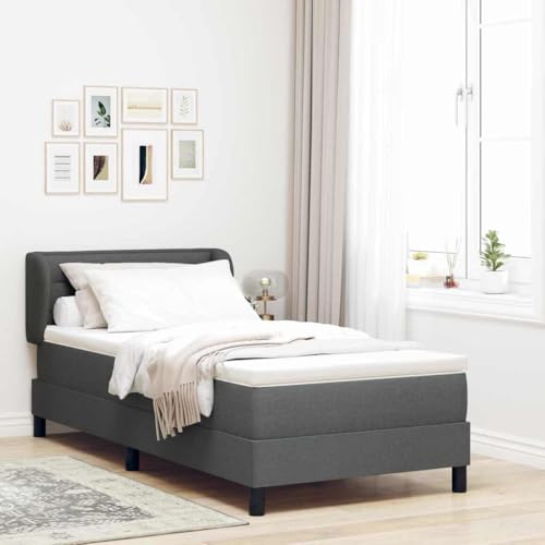 Qnhdfrt Taschenfederkernmatratze Grau 100x200 cm Atmungsaktive Polyester Matratze mit Individuellen Taschenfedern und Komfort Schaumschicht für Einzelbetten Schlafzimmer Gästezimmer Qnhdfrt Taschenfederkernmatratze Grau 100x200 cm Atmungsaktive Polyester Matratze mit Individuellen Taschenfedern und Komfort Schaumschicht für Einzelbetten Schlafzimmer Gästezimmer von Qnhdfrt