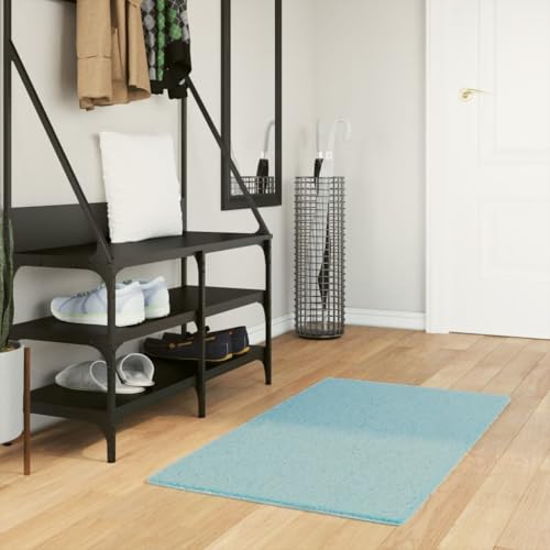 Qnhdfrt Teppich Oviedo moderner Kurzflor Teppich aus 100% Polyester Grün 60x110 cm weich & flauschig für Wohnzimmer Schlafzimmer und Flur Qnhdfrt Teppich Oviedo moderner Kurzflor Teppich aus 100% Polyester Grün 60x110 cm weich & flauschig für Wohnzimmer Schlafzimmer und Flur von Qnhdfrt
