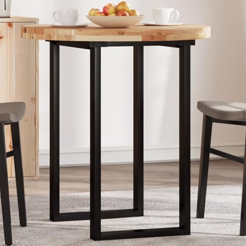 Qnhdfrt Tischplatte Rund 70 x 4 cm aus Massivholz Akazie mit Naturöl Finish Robuste und Langlebige Tischplatte für Esstisch Bistrotisch oder Couchtisch Qnhdfrt Tischplatte Rund 70 x 4 cm aus Massivholz Akazie mit Naturöl Finish Robuste und Langlebige Tischplatte für Esstisch Bistrotisch oder Couchtisch von Qnhdfrt